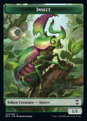 Ogre // Insect Double-sided Token [Streets of New Capenna Commander Tokens] | Grognard Games