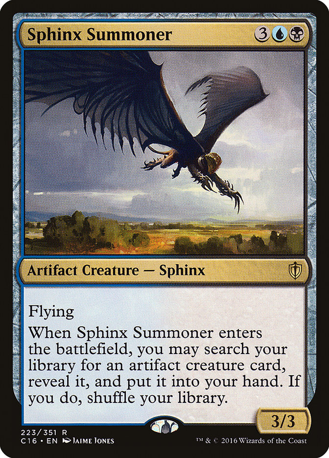 Sphinx Summoner [Commander 2016] | Grognard Games