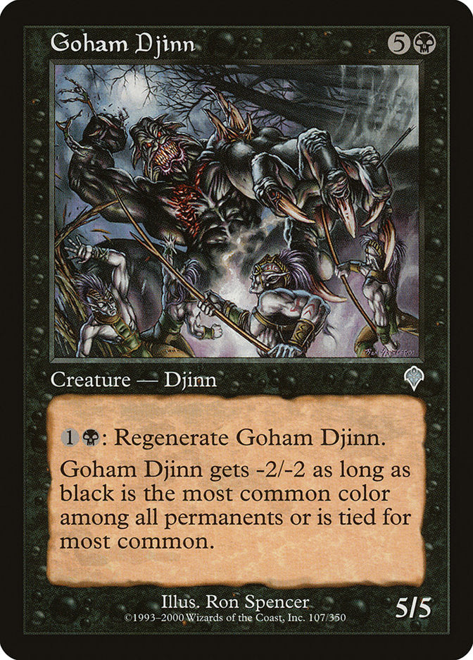 Goham Djinn [Invasion] | Grognard Games