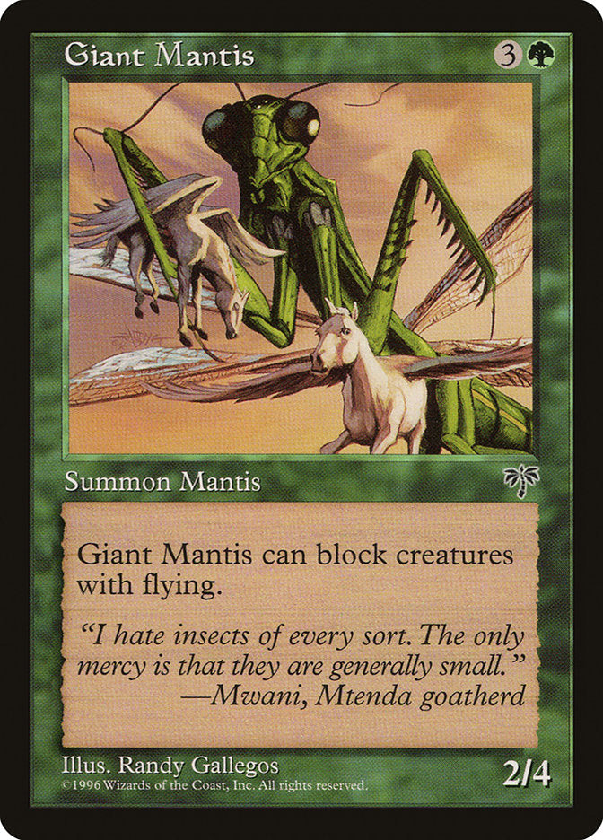 Giant Mantis [Mirage] | Grognard Games