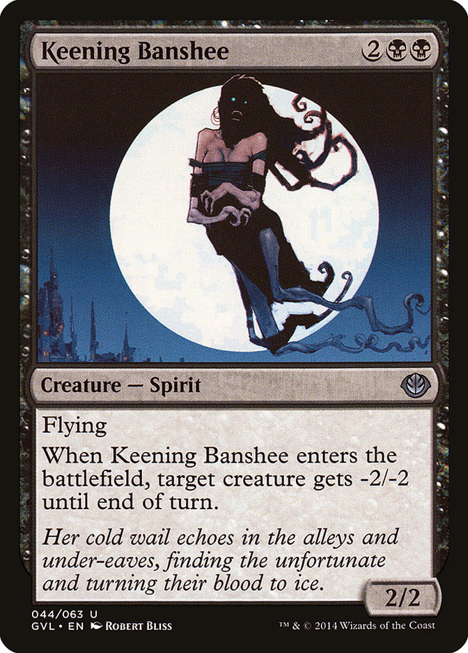 Keening Banshee (Garruk vs. Liliana) [Duel Decks Anthology] | Grognard Games