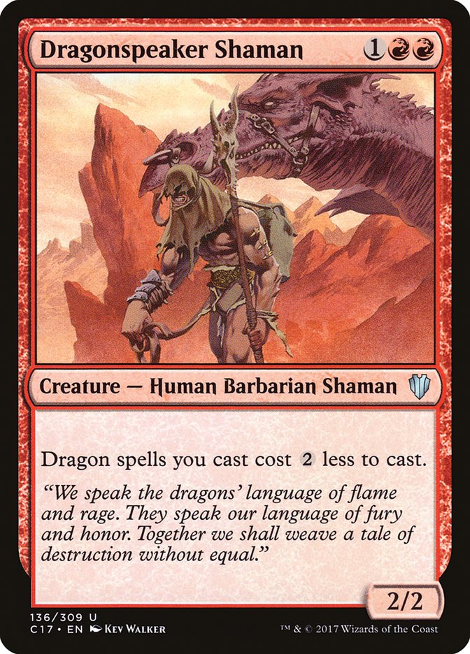 Dragonspeaker Shaman [Commander 2017] | Grognard Games