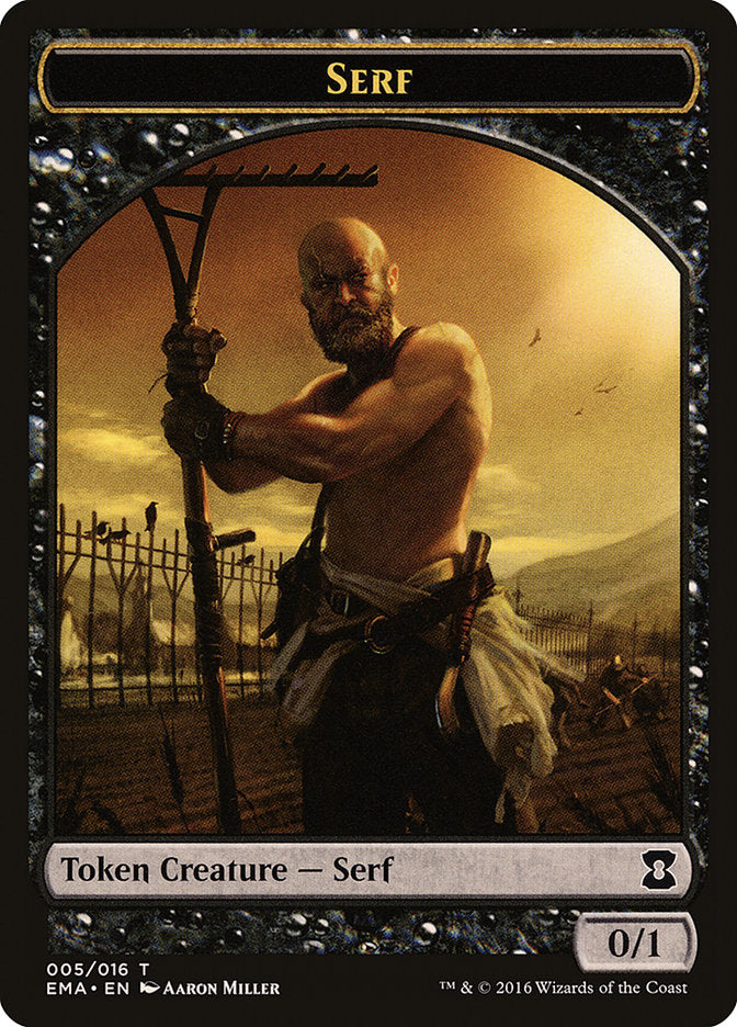 Serf [Eternal Masters Tokens] | Grognard Games