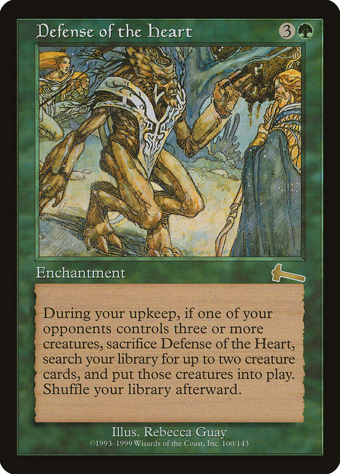 Defense of the Heart [Urza's Legacy] | Grognard Games