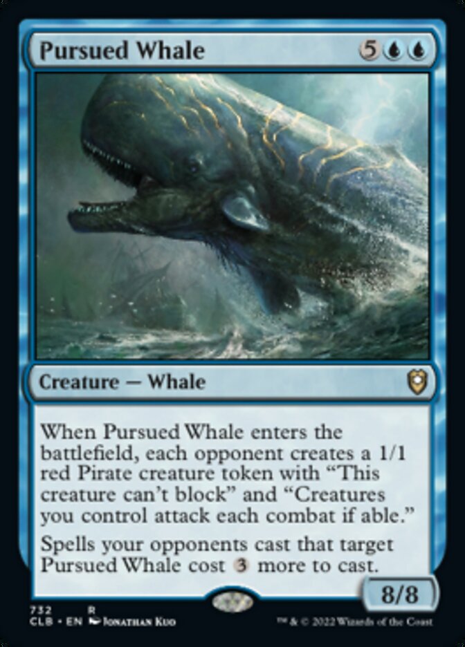 Pursued Whale [Commander Legends: Battle for Baldur's Gate] | Grognard Games