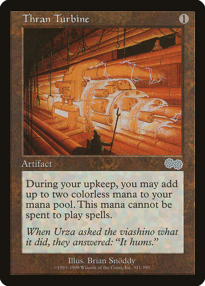 Thran Turbine [Urza's Saga] | Grognard Games