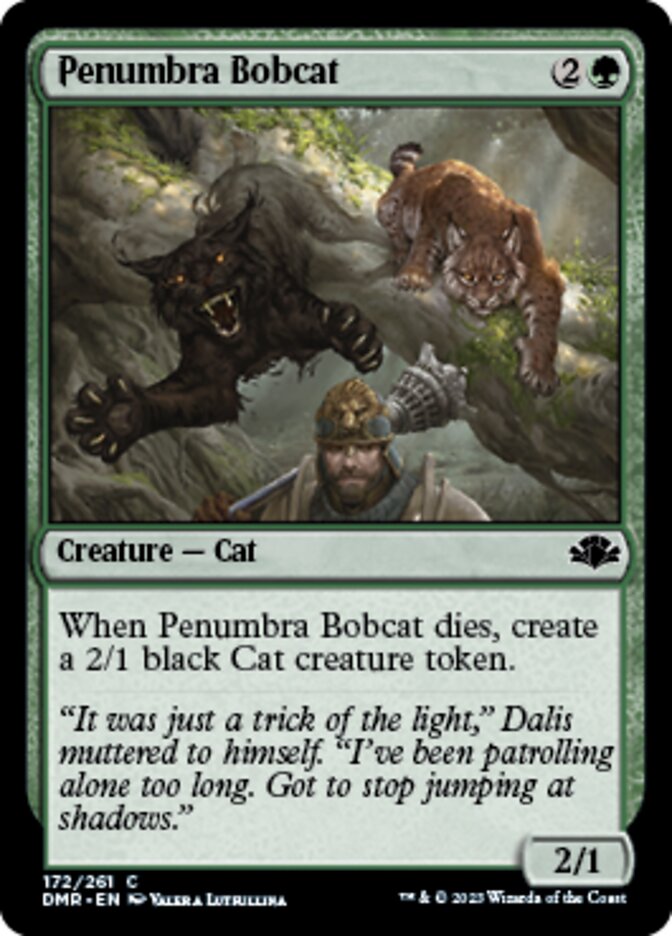 Penumbra Bobcat [Dominaria Remastered] | Grognard Games