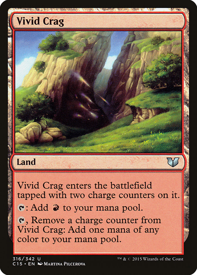 Vivid Crag [Commander 2015] | Grognard Games