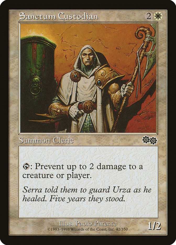 Sanctum Custodian [Urza's Saga] | Grognard Games