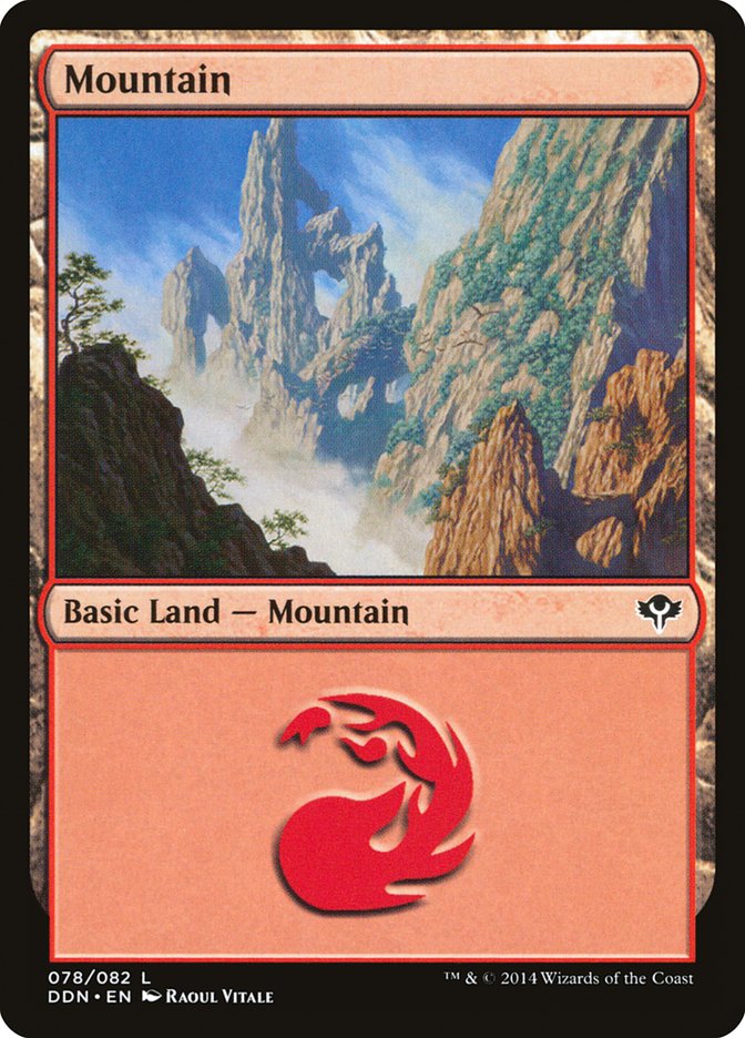 Mountain (78) [Duel Decks: Speed vs. Cunning] | Grognard Games