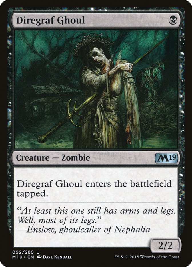 Diregraf Ghoul [Core Set 2019] | Grognard Games