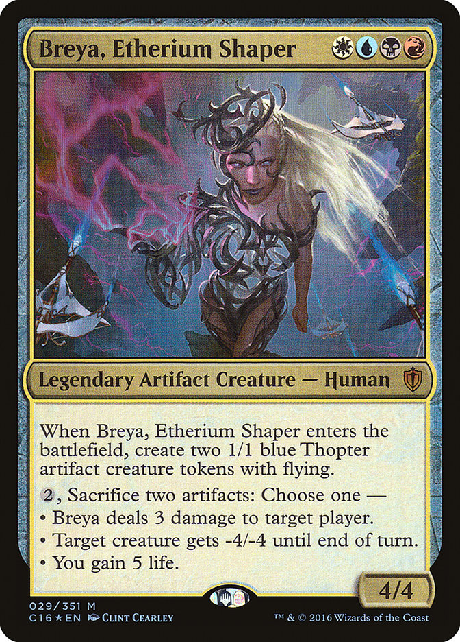 Breya, Etherium Shaper [Commander 2016] | Grognard Games