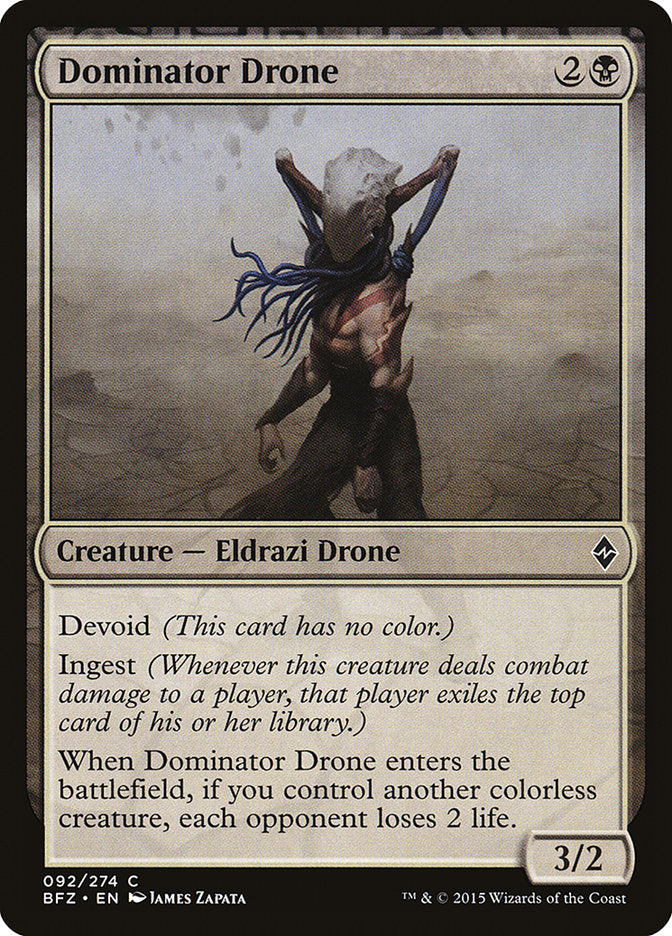 Dominator Drone [Battle for Zendikar] | Grognard Games