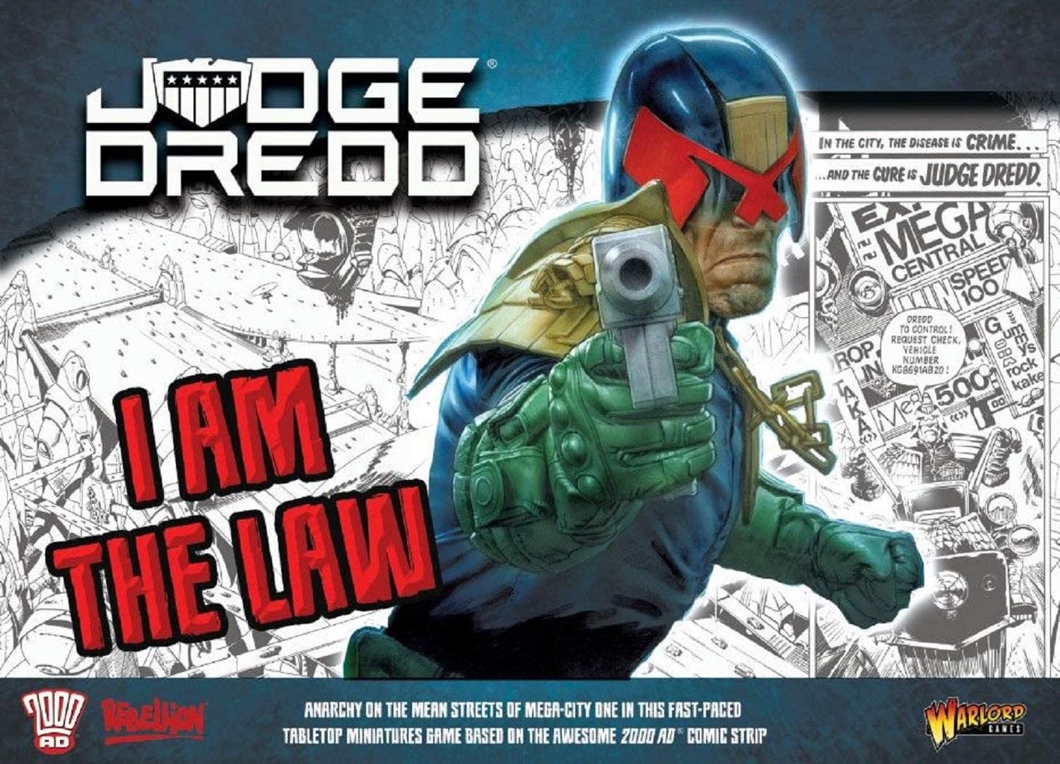 Judge Dredd: I AM THE LAW Starter Set | Grognard Games
