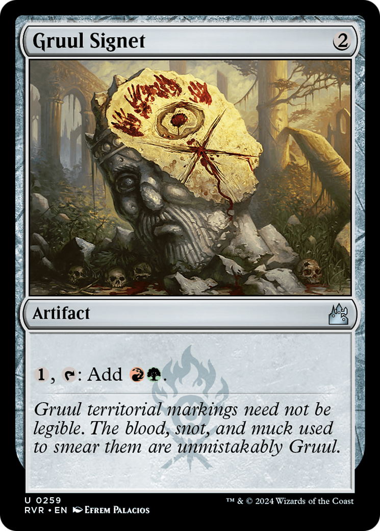 Gruul Signet [Ravnica Remastered] | Grognard Games