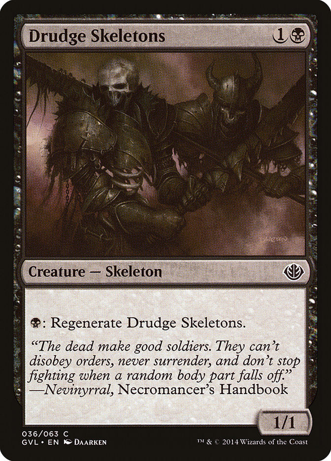 Drudge Skeletons (Garruk vs. Liliana) [Duel Decks Anthology] | Grognard Games