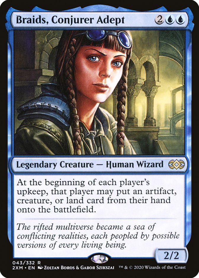 Braids, Conjurer Adept [Double Masters] | Grognard Games