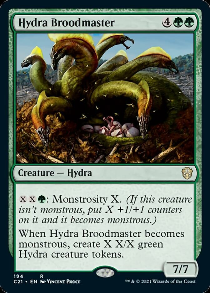 Hydra Broodmaster [Commander 2021] | Grognard Games