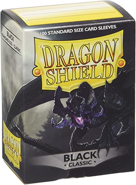 Dragon Shield Classic Black | Grognard Games