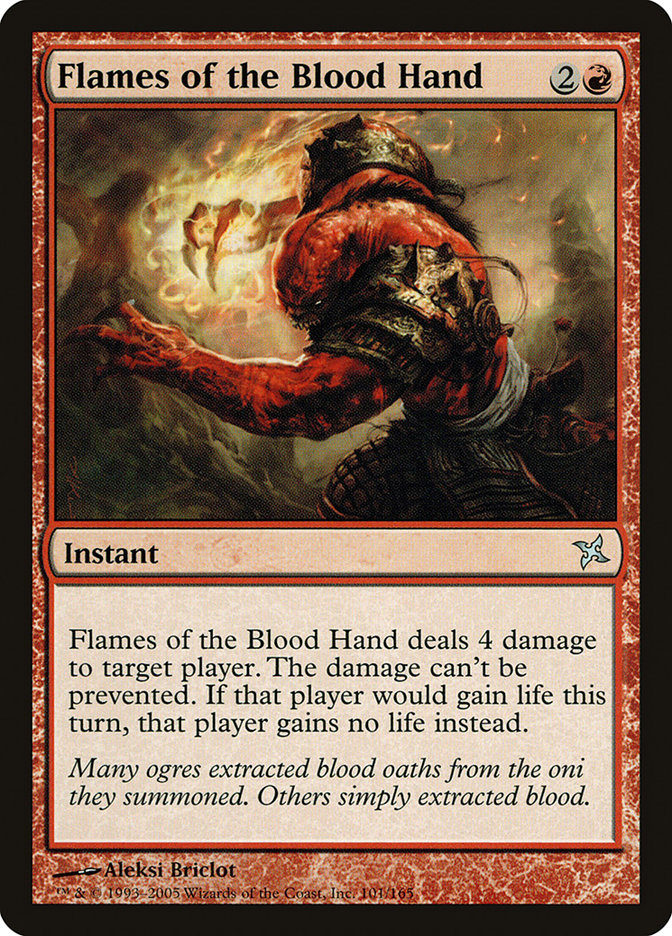 Flames of the Blood Hand [Betrayers of Kamigawa] | Grognard Games