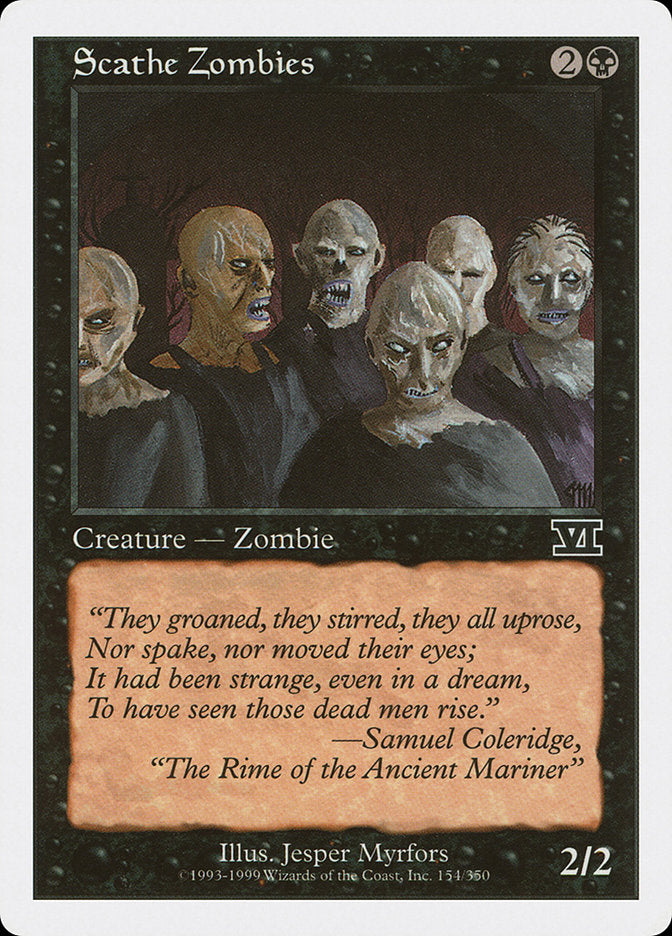 Scathe Zombies [Classic Sixth Edition] | Grognard Games