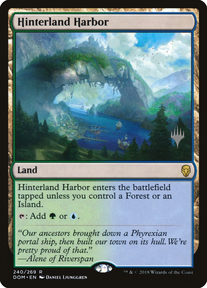 Hinterland Harbor (Promo Pack) [Dominaria Promos] | Grognard Games