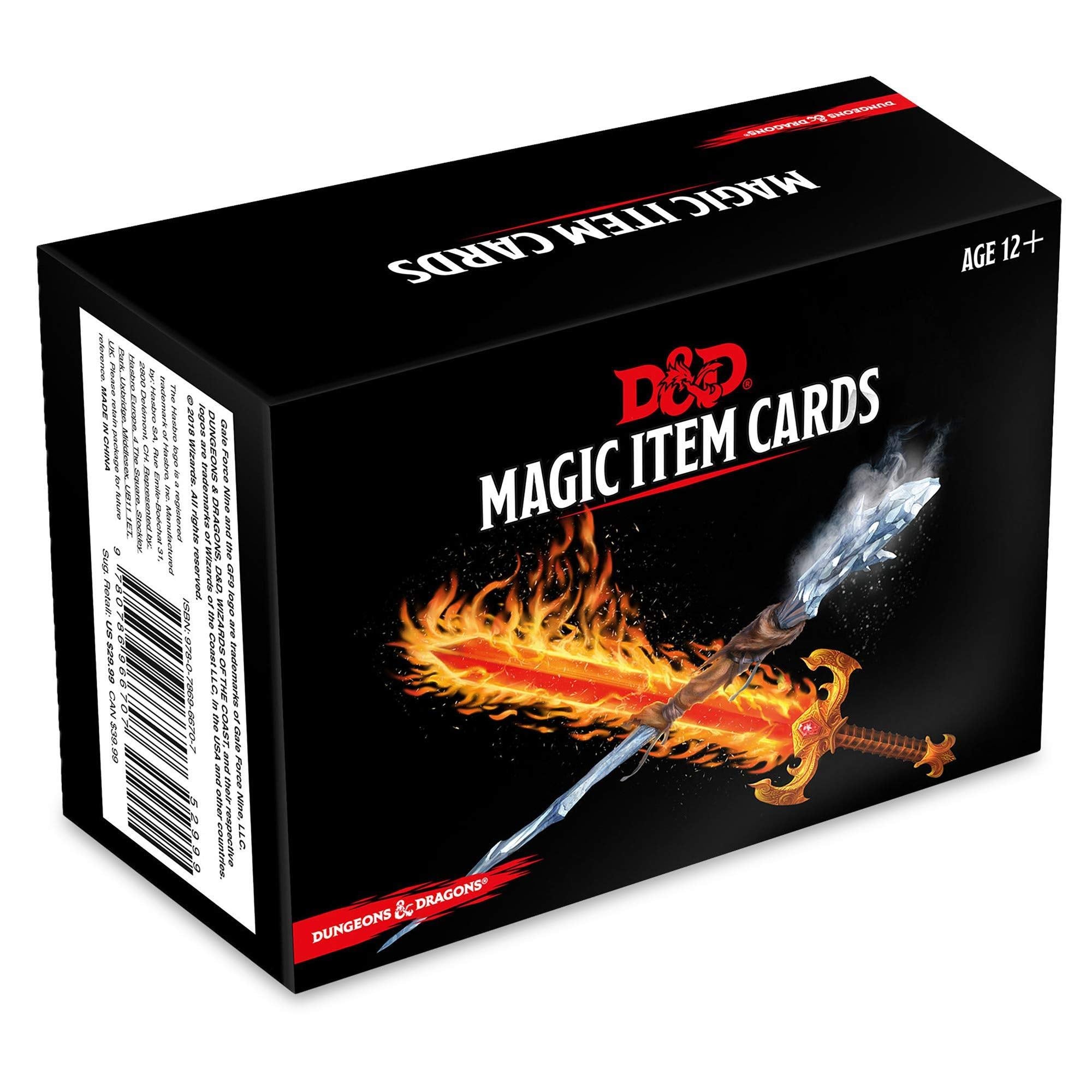 D&D Spellcards Magic Items | Grognard Games