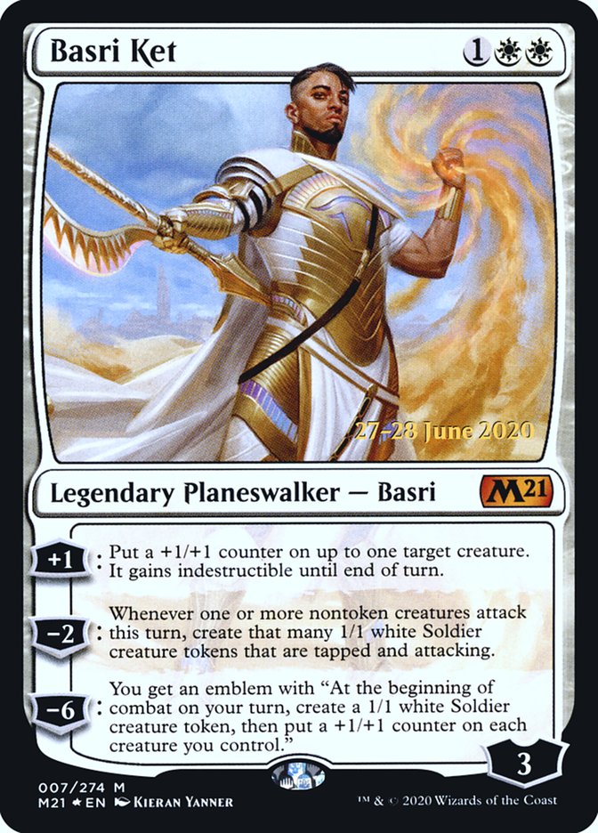 Basri Ket  [Core Set 2021 Prerelease Promos] | Grognard Games