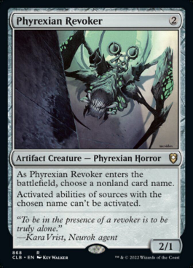 Phyrexian Revoker [Commander Legends: Battle for Baldur's Gate] | Grognard Games