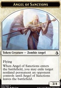 Angel of Sanctions // Drake Token [Amonkhet Tokens] | Grognard Games