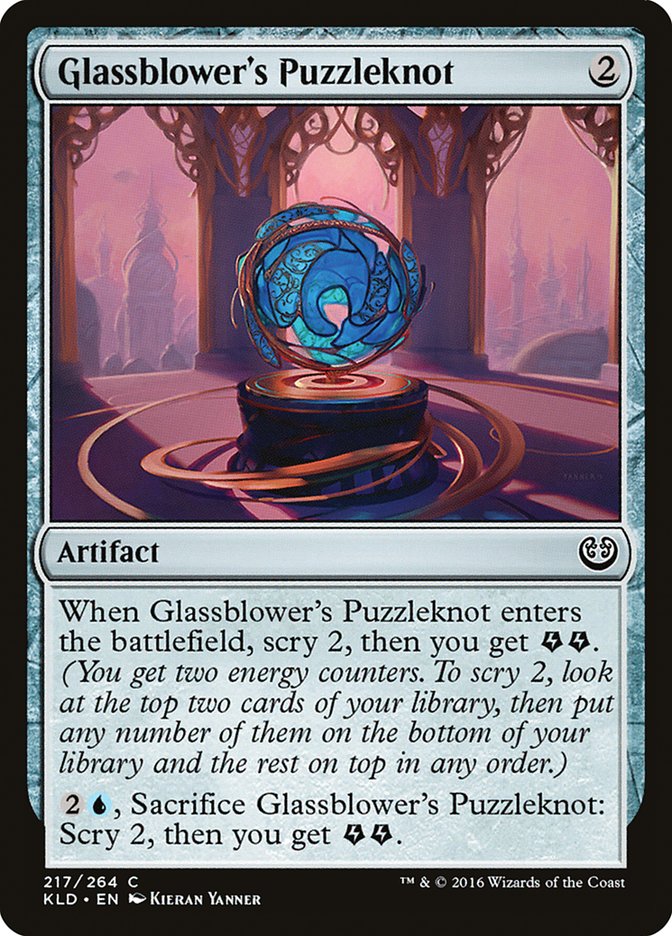 Glassblower's Puzzleknot [Kaladesh] | Grognard Games