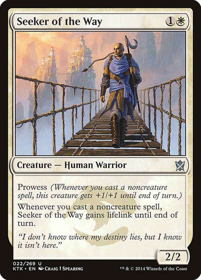 Seeker of the Way [Khans of Tarkir] | Grognard Games