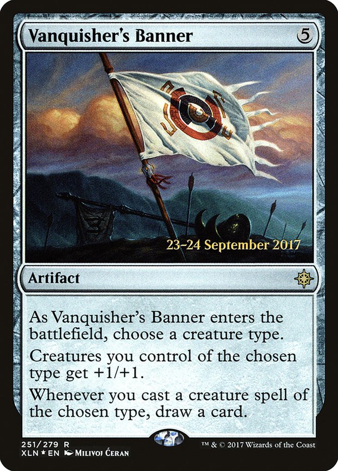 Vanquisher's Banner  [Ixalan Prerelease Promos] | Grognard Games