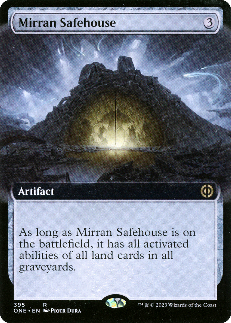 Mirran Safehouse (Extended Art) [Phyrexia: All Will Be One] | Grognard Games