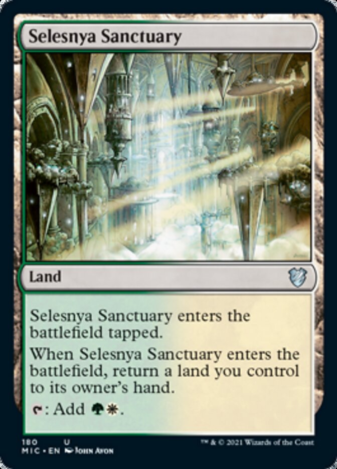 Selesnya Sanctuary [Innistrad: Midnight Hunt Commander] | Grognard Games