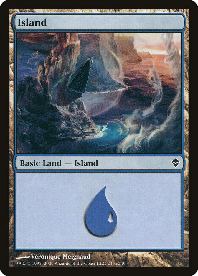 Island (236a) [Zendikar] | Grognard Games