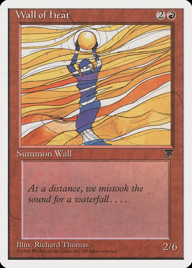 Wall of Heat [Chronicles] | Grognard Games