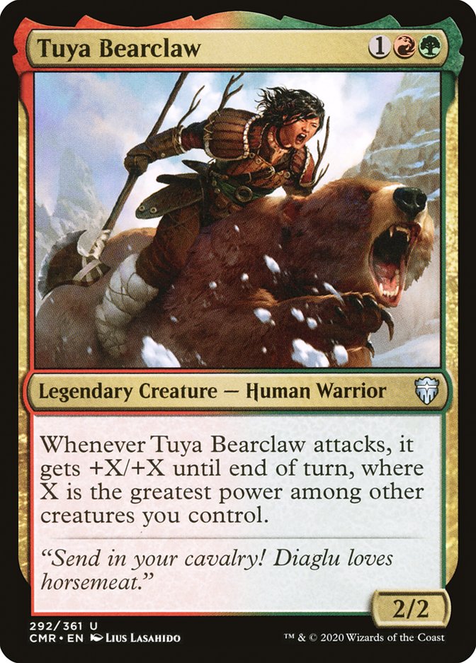 Tuya Bearclaw [Commander Legends] | Grognard Games