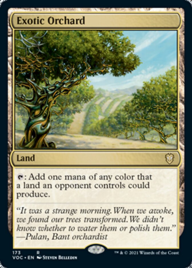 Exotic Orchard [Innistrad: Crimson Vow Commander] | Grognard Games