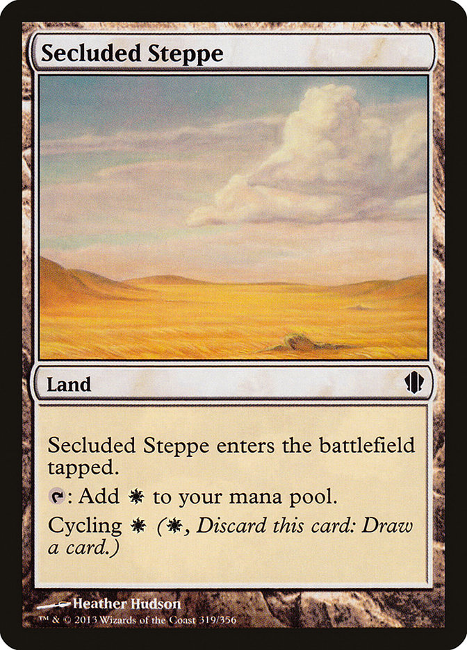 Secluded Steppe [Commander 2013] | Grognard Games