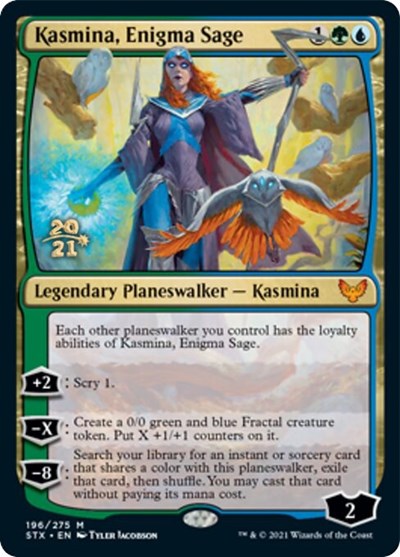 Kasmina, Enigma Sage [Strixhaven: School of Mages Prerelease Promos] | Grognard Games