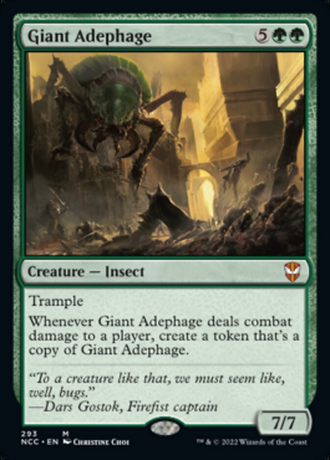Giant Adephage [Streets of New Capenna Commander] | Grognard Games