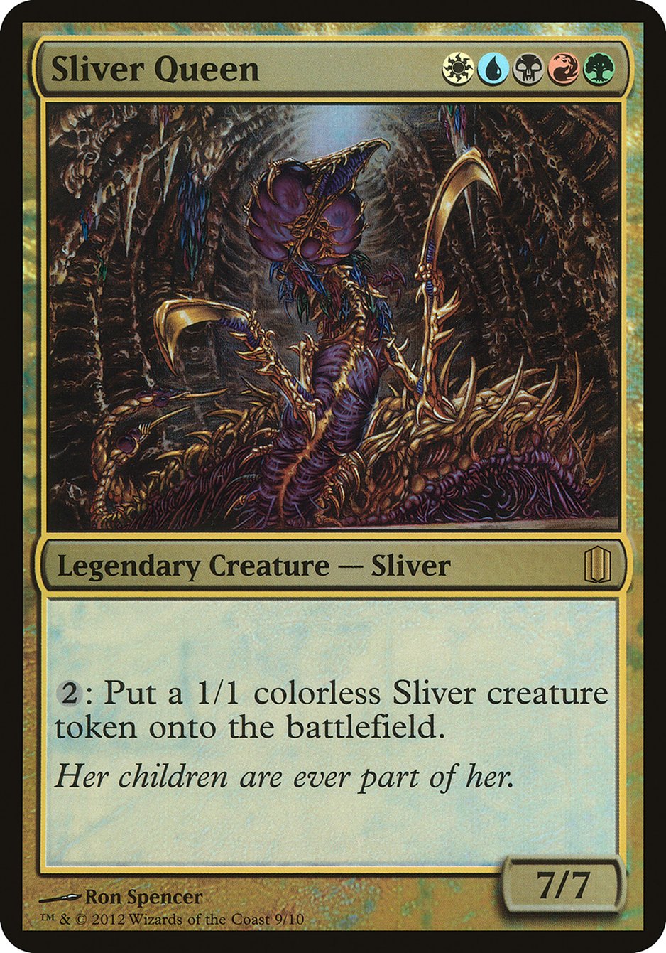 Sliver Queen (Oversized) [Commander's Arsenal Oversized] | Grognard Games