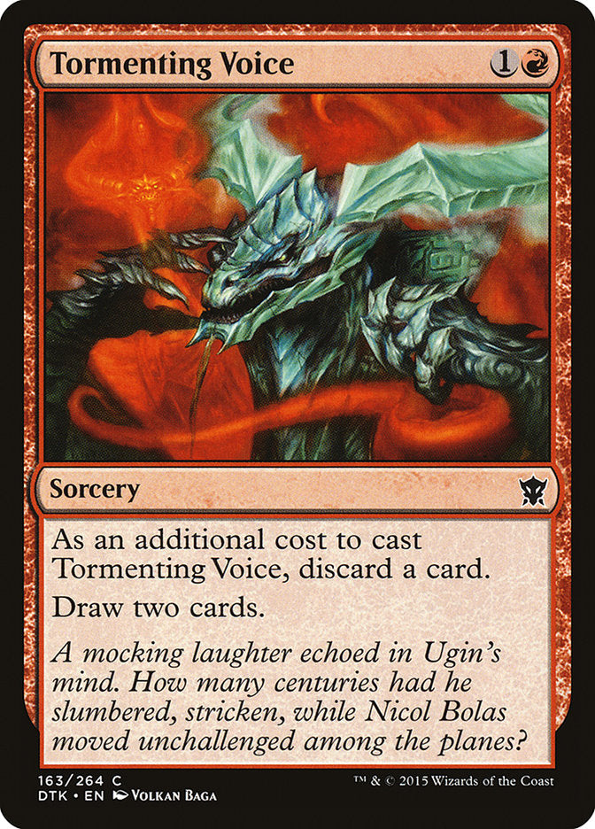 Tormenting Voice [Dragons of Tarkir] | Grognard Games