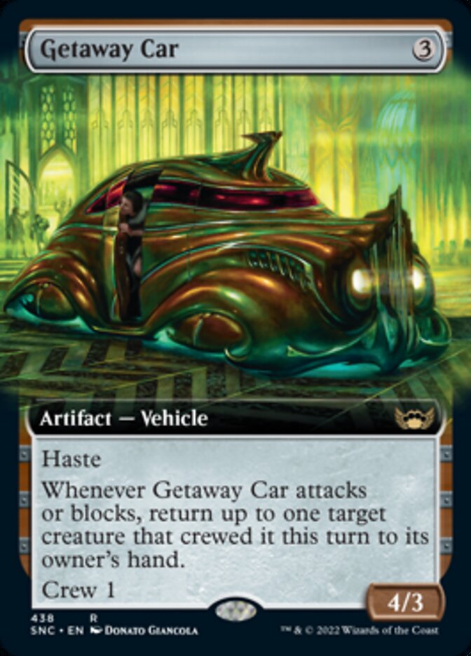 Getaway Car (Extended Art) [Streets of New Capenna] | Grognard Games