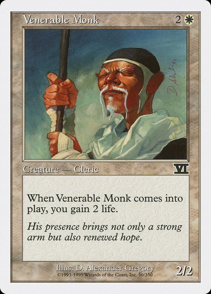 Venerable Monk [Classic Sixth Edition] | Grognard Games