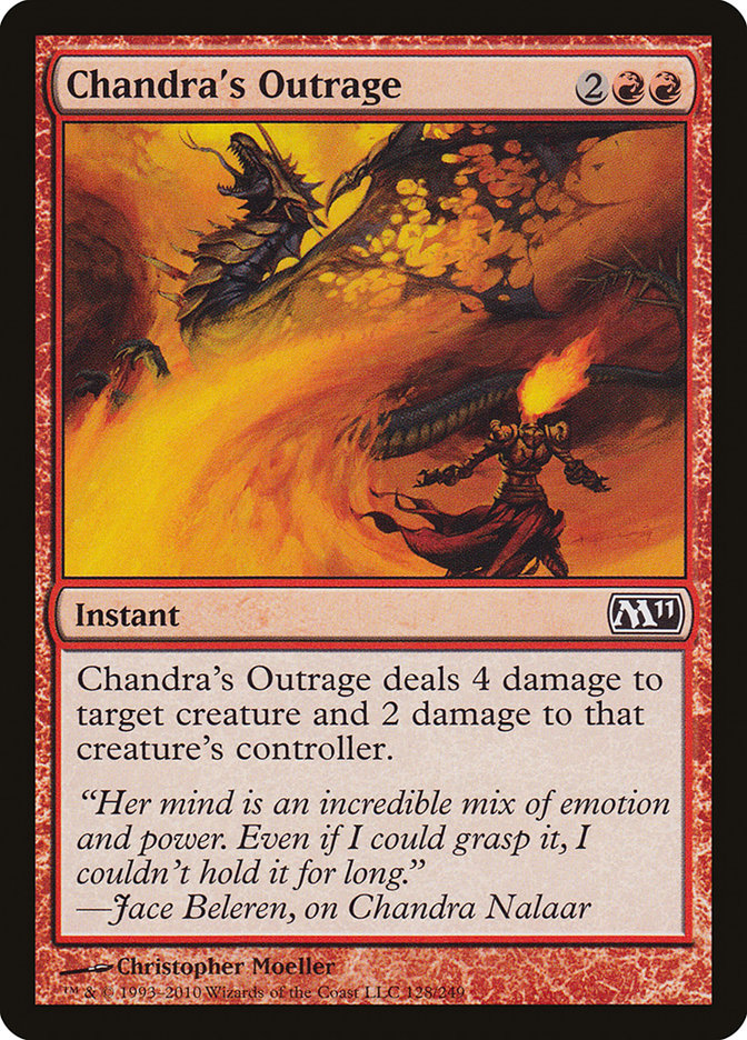 Chandra's Outrage [Magic 2011] | Grognard Games