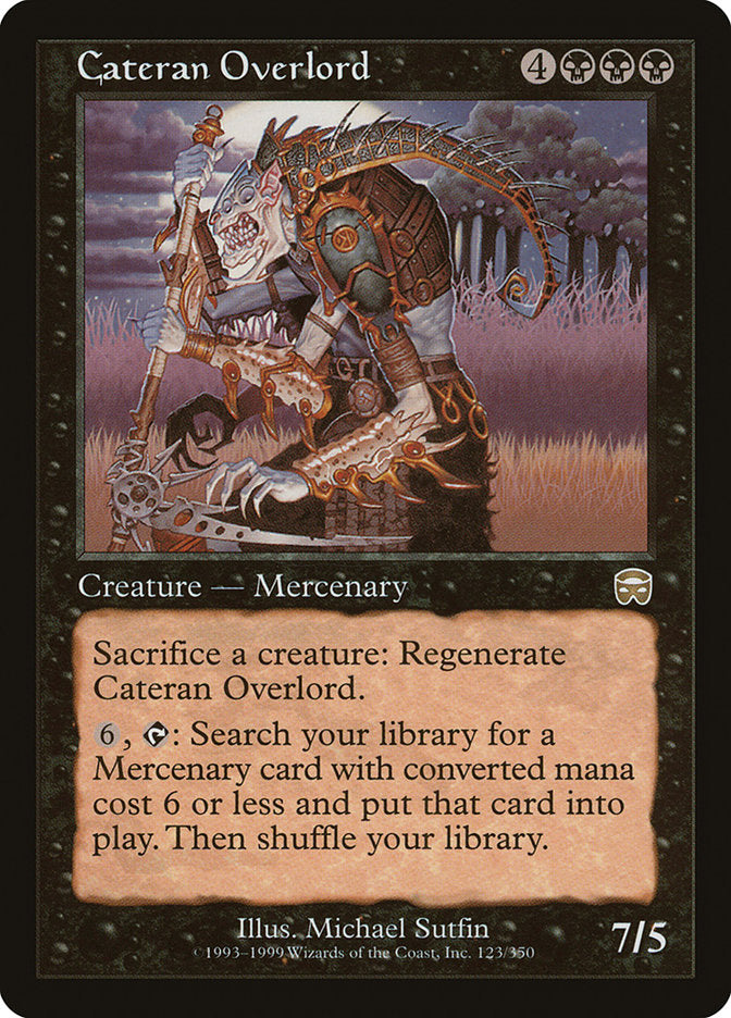 Cateran Overlord [Mercadian Masques] | Grognard Games