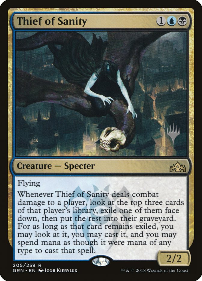 Thief of Sanity (Promo Pack) [Guilds of Ravnica Promos] | Grognard Games