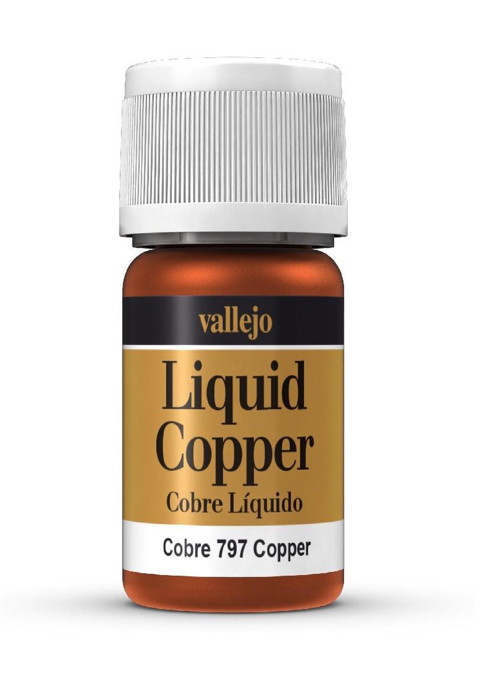 Vallejo Liquid Metal 70.797 Copper | Grognard Games